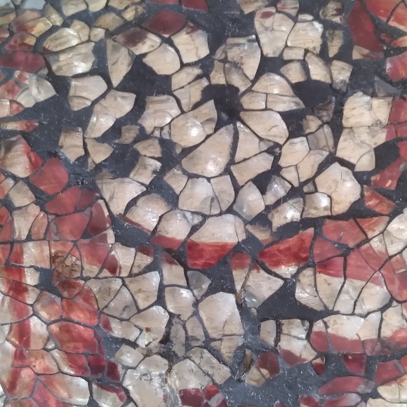 Decorative paisley shaped keepsake ceramic dish - Picture 9 of 13